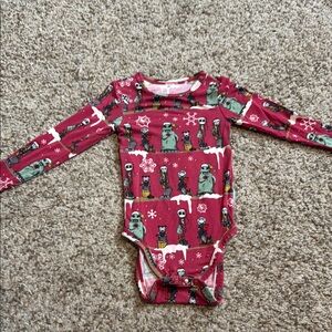 Disney Nightmare before Christmas Festive Posh Peanut One piece